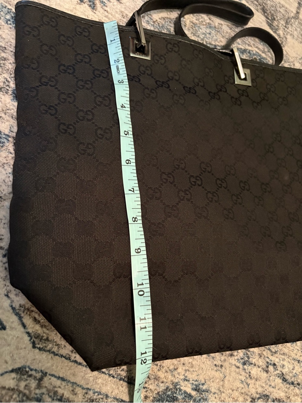GUCCI Eclipse canvas monogram tote - Picture 10 of 10